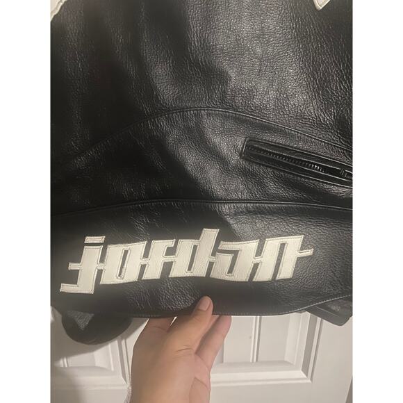 Joe Rocket x Jordan Leather Motorcycle Jacket SAMPLE PROMO - Picture 6 of 8